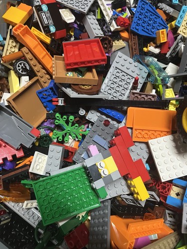 Box bulk lego lot - 5, lb